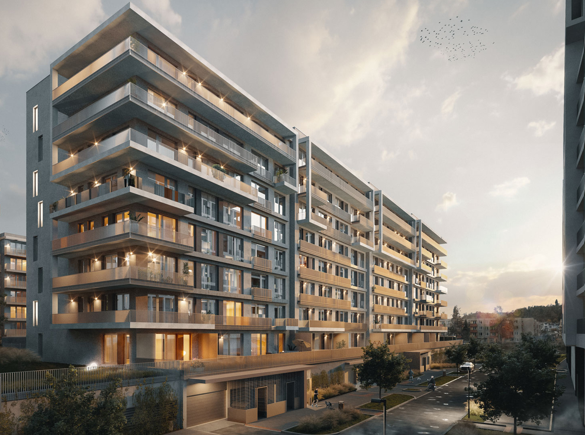 Rezidence Rybářka - projekt